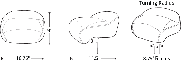Tempress Pro Casting Seat – Herstelleransicht 34