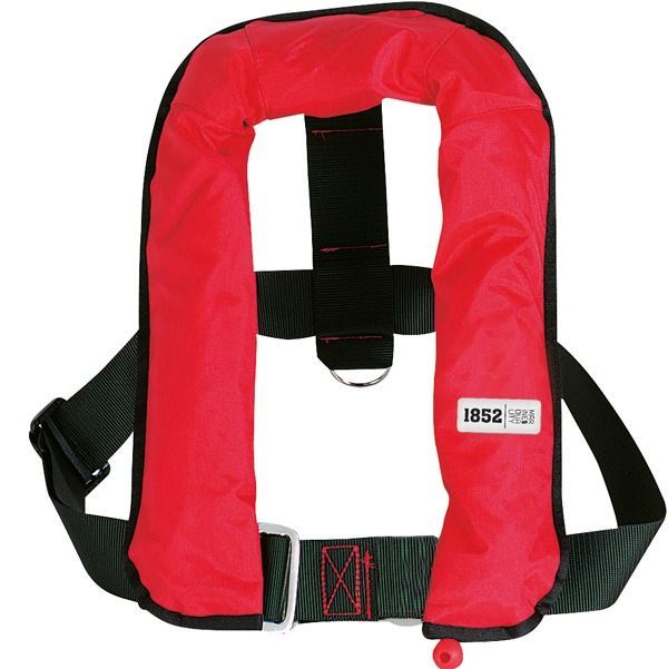 1852 Automatik-Rettungsweste für Kinder 150N rot – Produktansicht