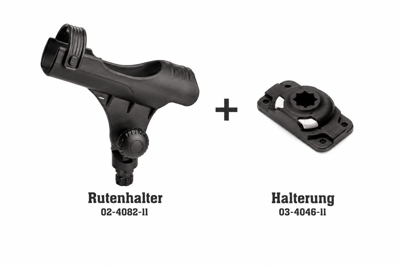 Set: Railblaza Rod Holder R Rutenhalter + Halterung Starport HD