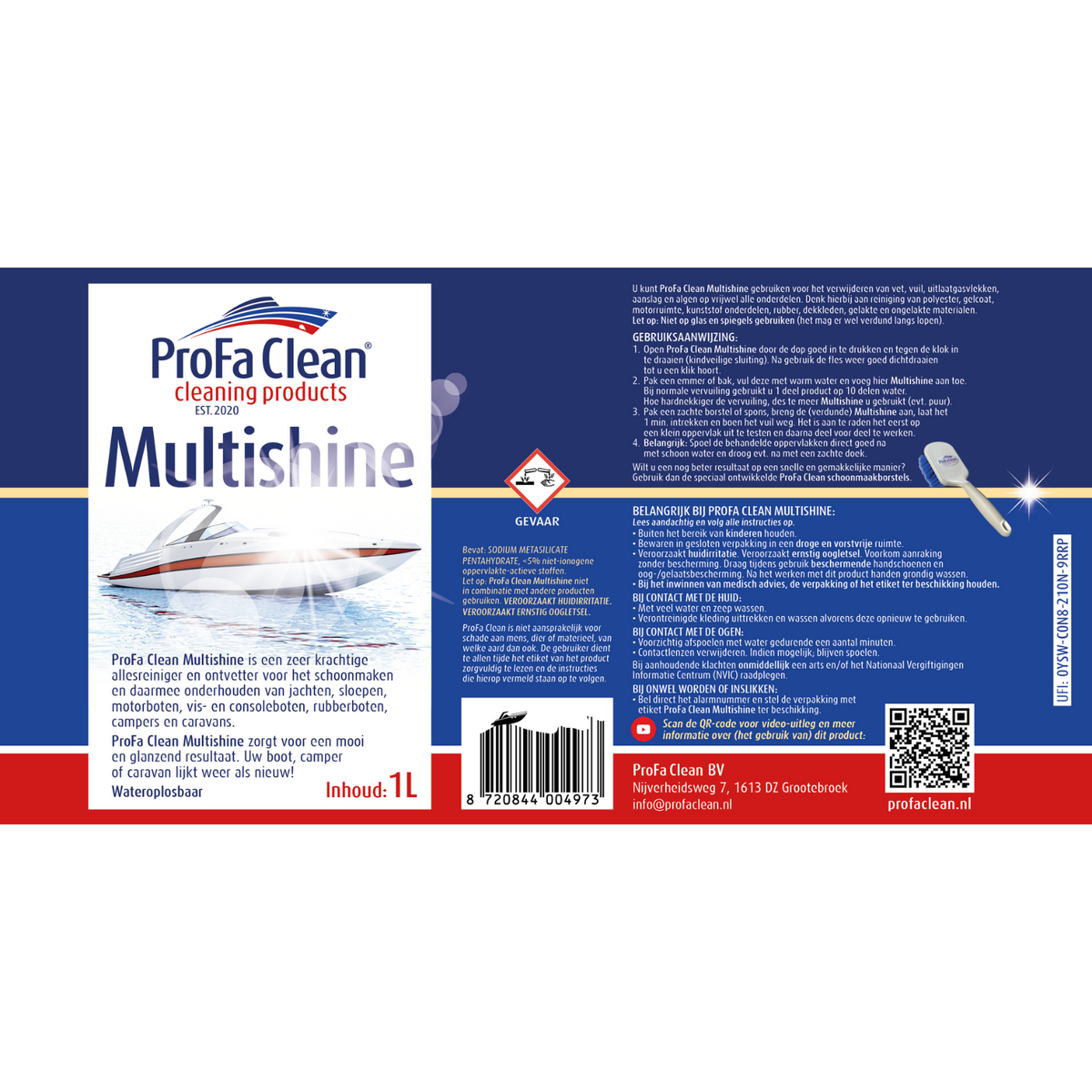 ProFa Clean Multishine Boots- und Yachtshampoo 2 × 1 L – Produktdetails 3