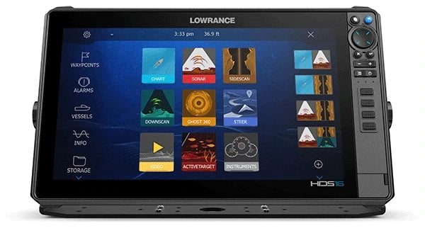 Lowrance HDS Pro 16 with Active Imaging HD 3in1 encoder