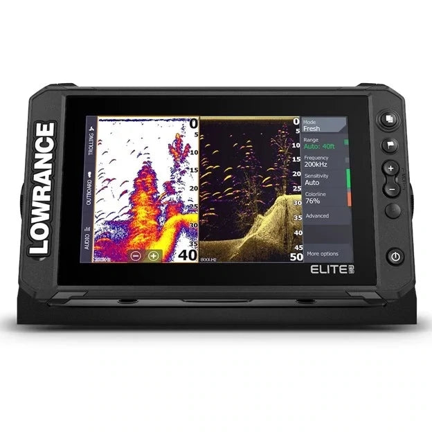 Lowrance Elite FS 9 Echolot mit Active Imaging 3-in-1 Geber
