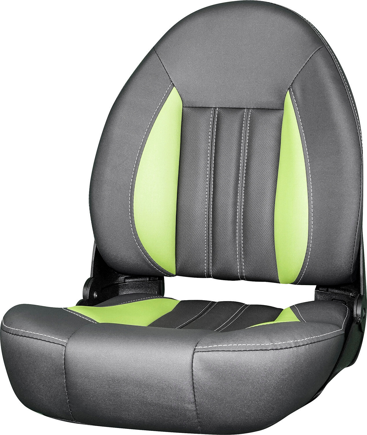 Tempress ProBax Orthopedic Limited Edition Boat Seat – Charcoal/Green/Carbon
