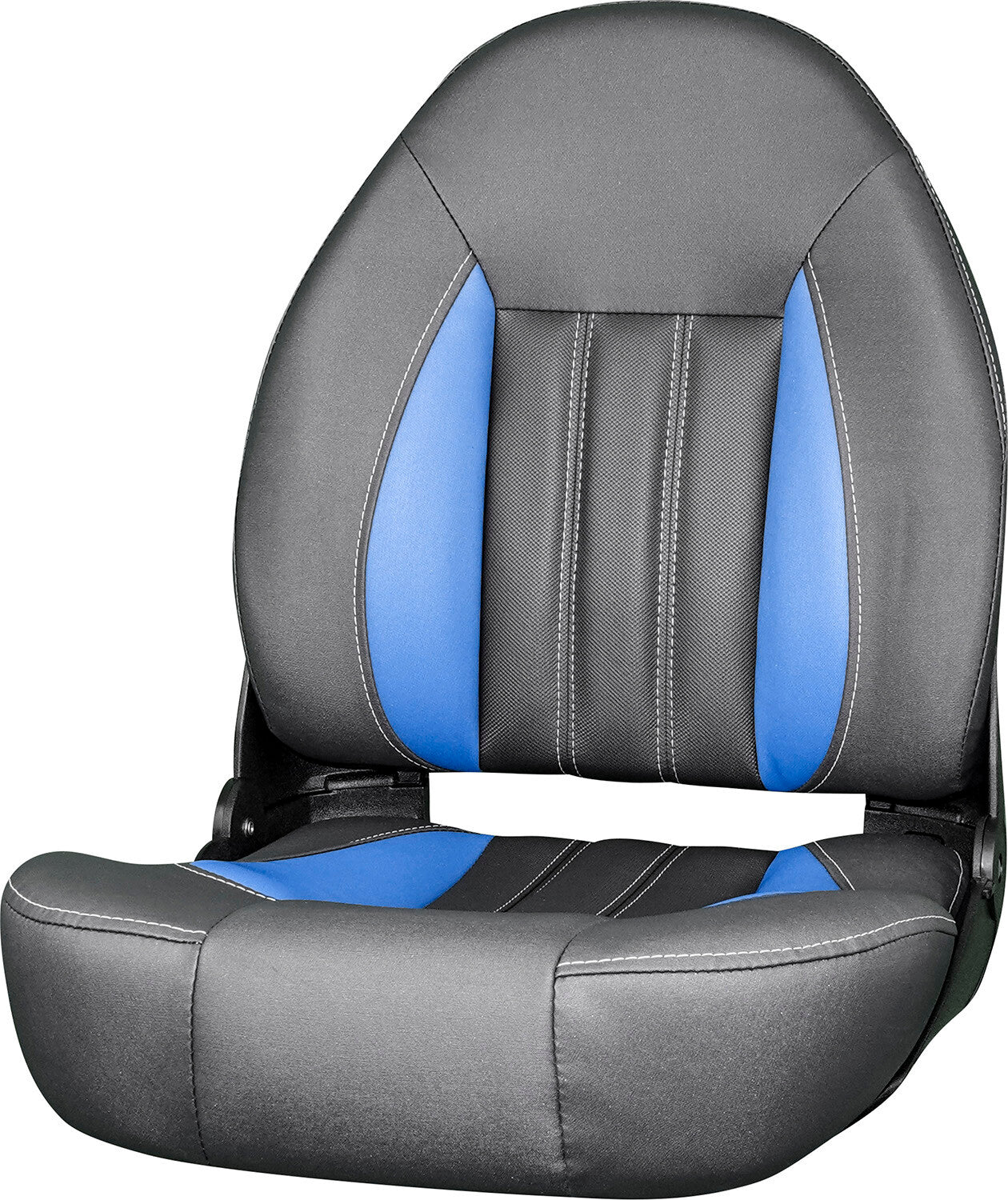 Tempress ProBax Orthopedic Limited Edition Boat Seat – Charcoal/Blue/Carbon