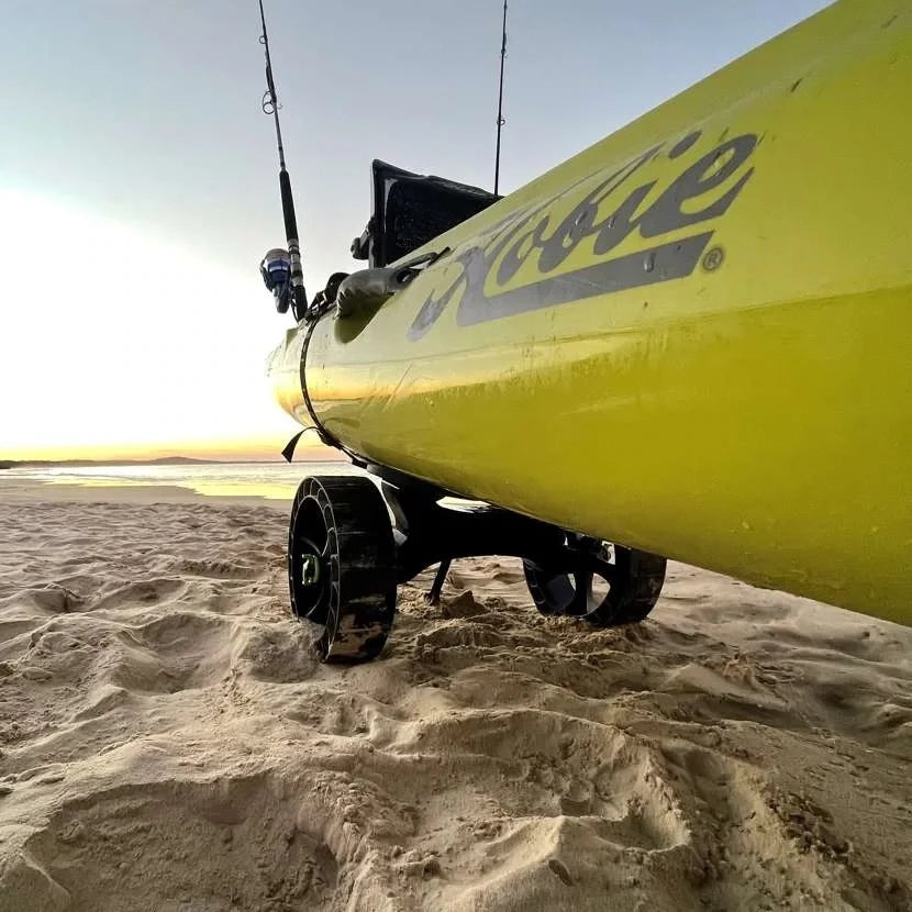 Railblaza Kayak Wheels C-Tug with SandTrakz Wheels