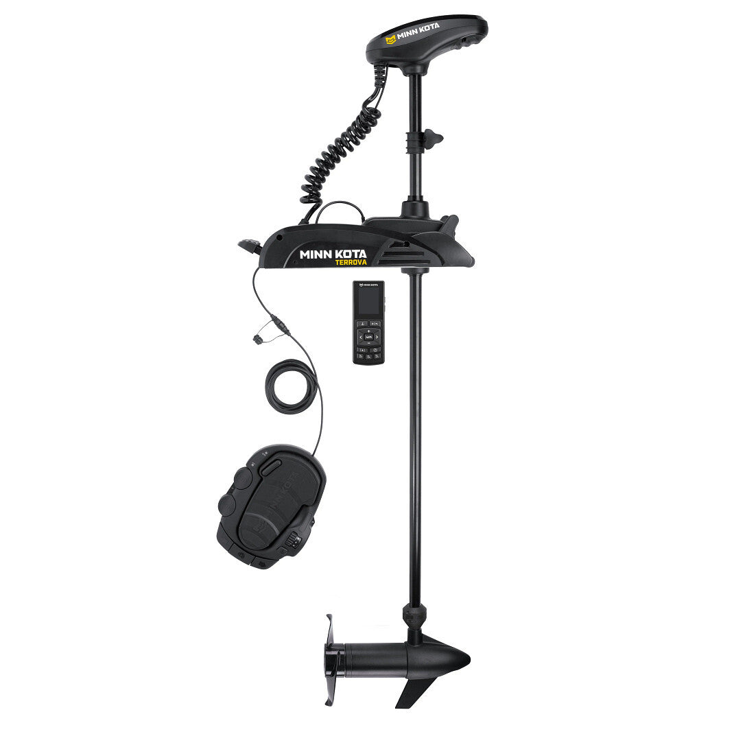 Minn Kota Terrova QUEST 90/115 WR 24/36V 60" 152cm mit DSC Geber und Fußpedal