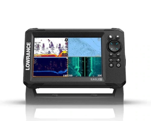 Lowrance Eagle 7 with TripleShot HD transducer
