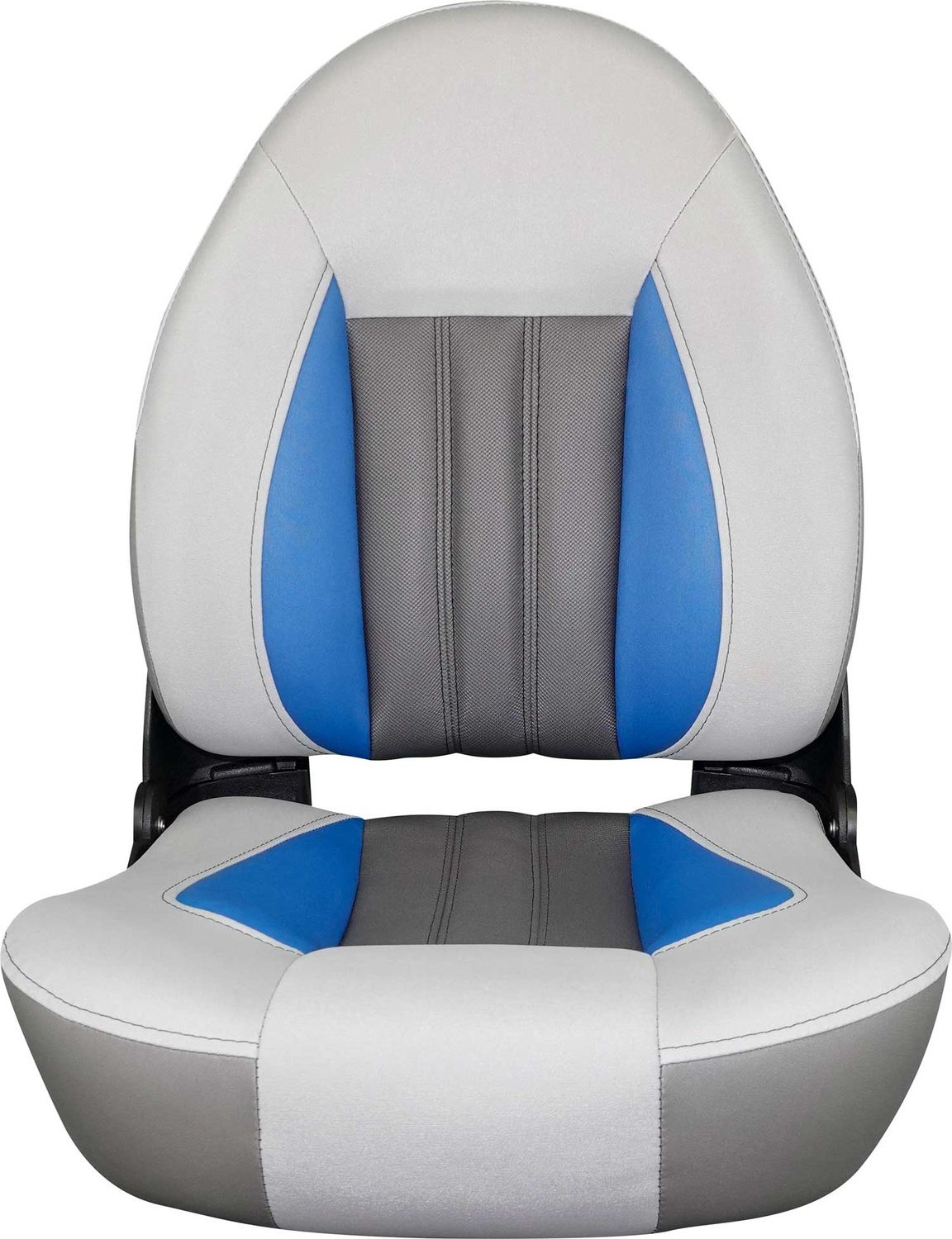 Tempress ProBax Orthopedic Boat Seat – Gray/Baltic Blue/Meteor/Sterling