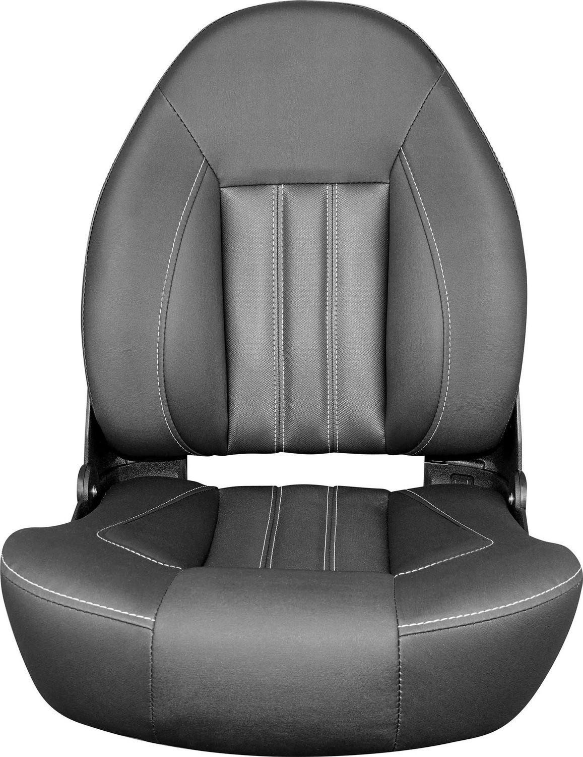 Tempress ProBax Orthopedic Boat Seat – Black/Charcoal/Carbon