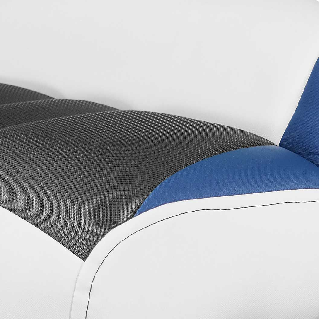 Tempress Pro Casting Seat – White/Blue/Carbon