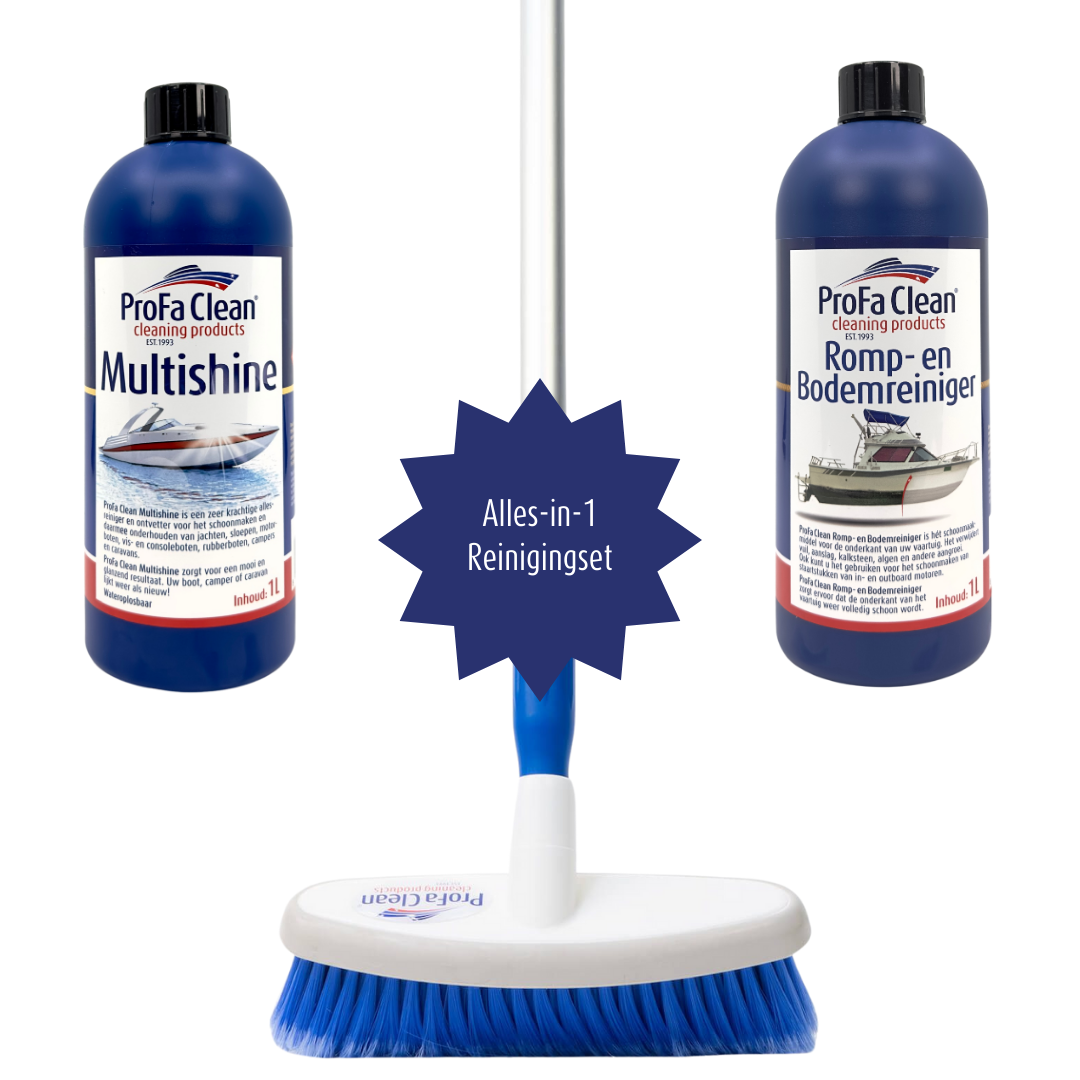 ProFa Clean Starterpaket Boot & Yacht mit Besenbürste – Reinigungsergebnis 6
