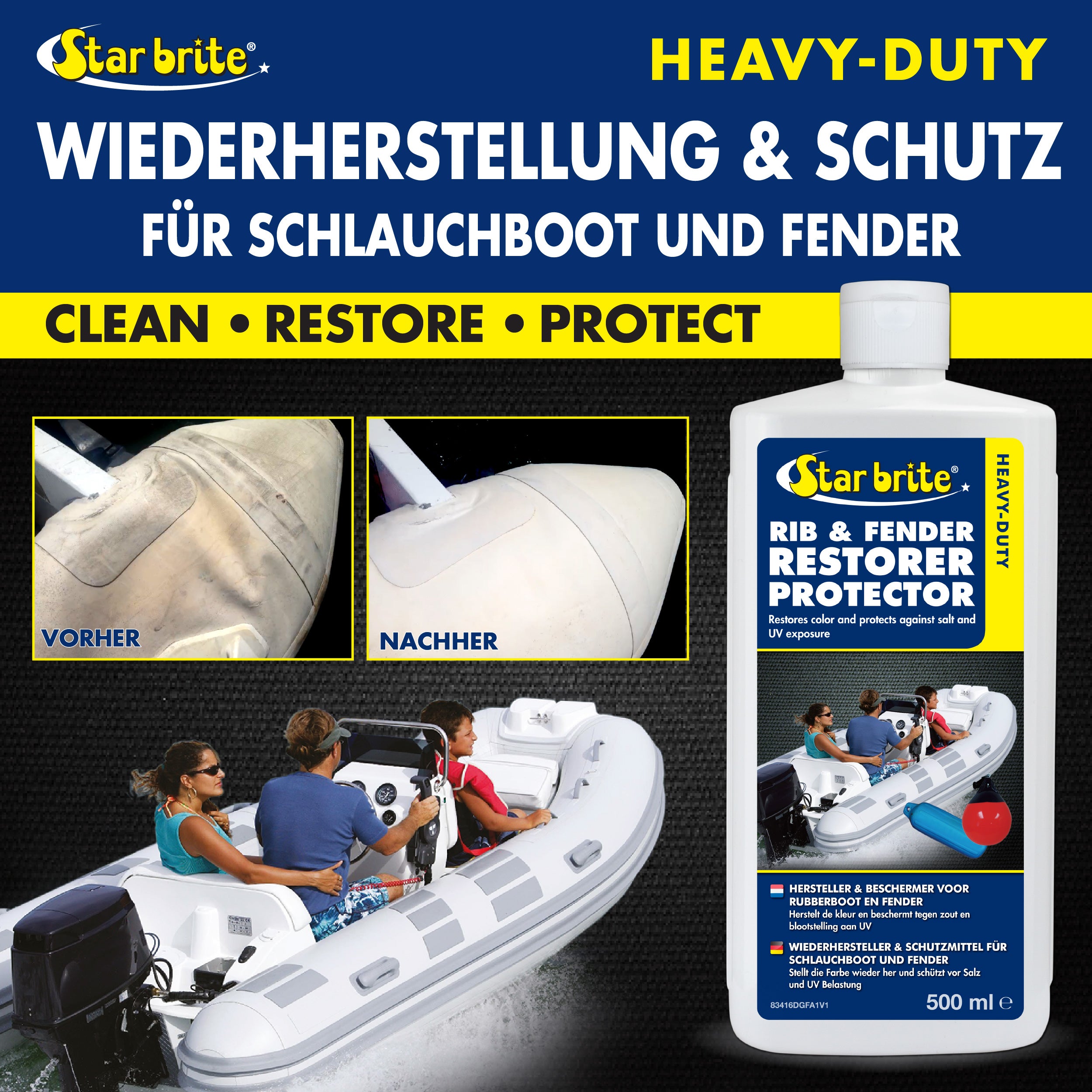 Star brite Schlauchboot- und Fenderreiniger