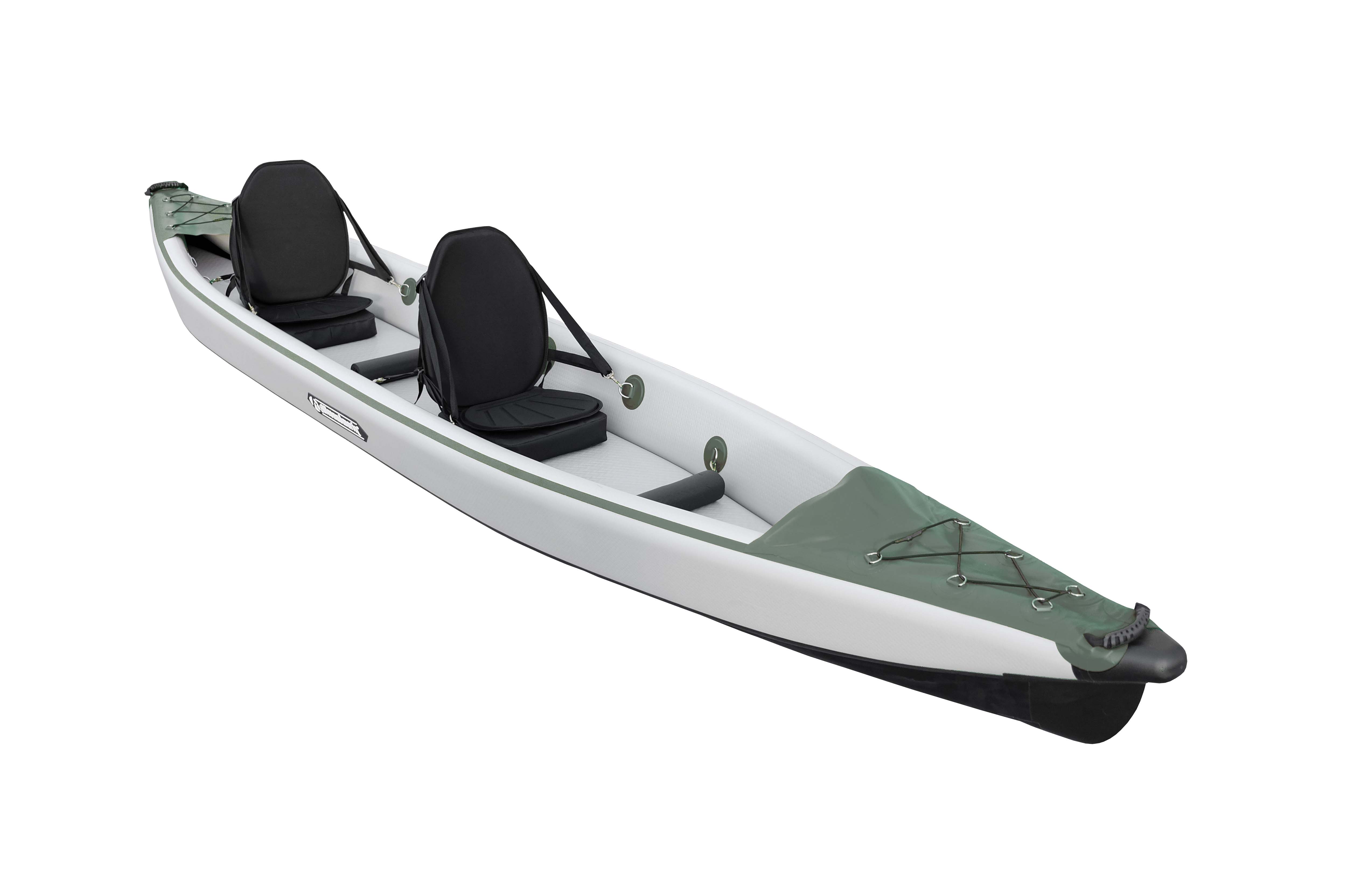 Allroundmarin Hartluft Doppel-Kajak Force/L grün/grau