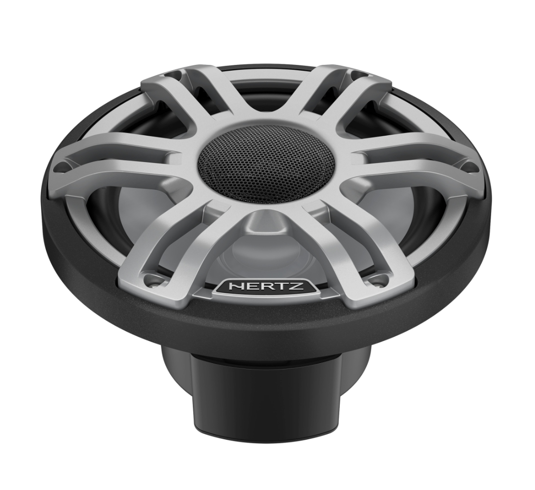 Hertz HMX 7.7 S-LD-G Marine-Lautsprecher mit RGB-LED – Paar – Produktansicht 2