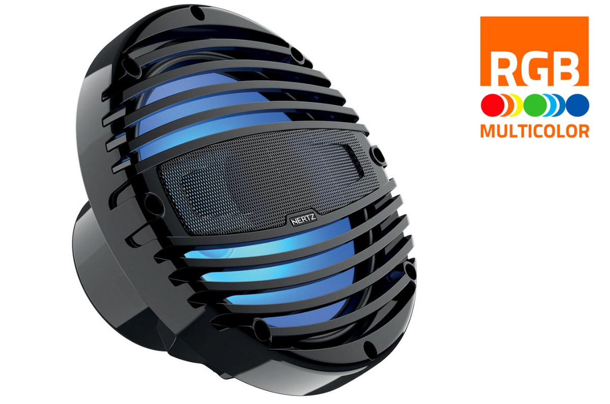 Hertz HMX 8-LD-TC Marine-Lautsprecher mit RGB-LED – Paar – Produktansicht 1