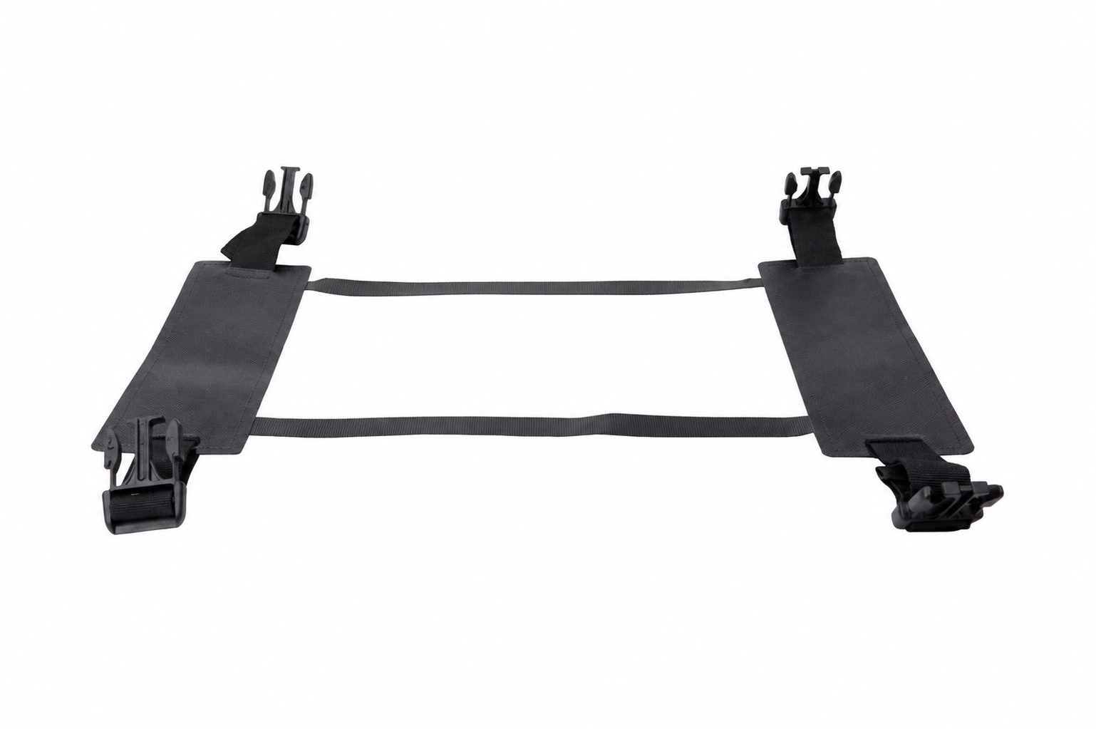 2 x Laschen zum Kleben von der EVA Bellyboot-Tasche Bakkan mit Gurte und Clips