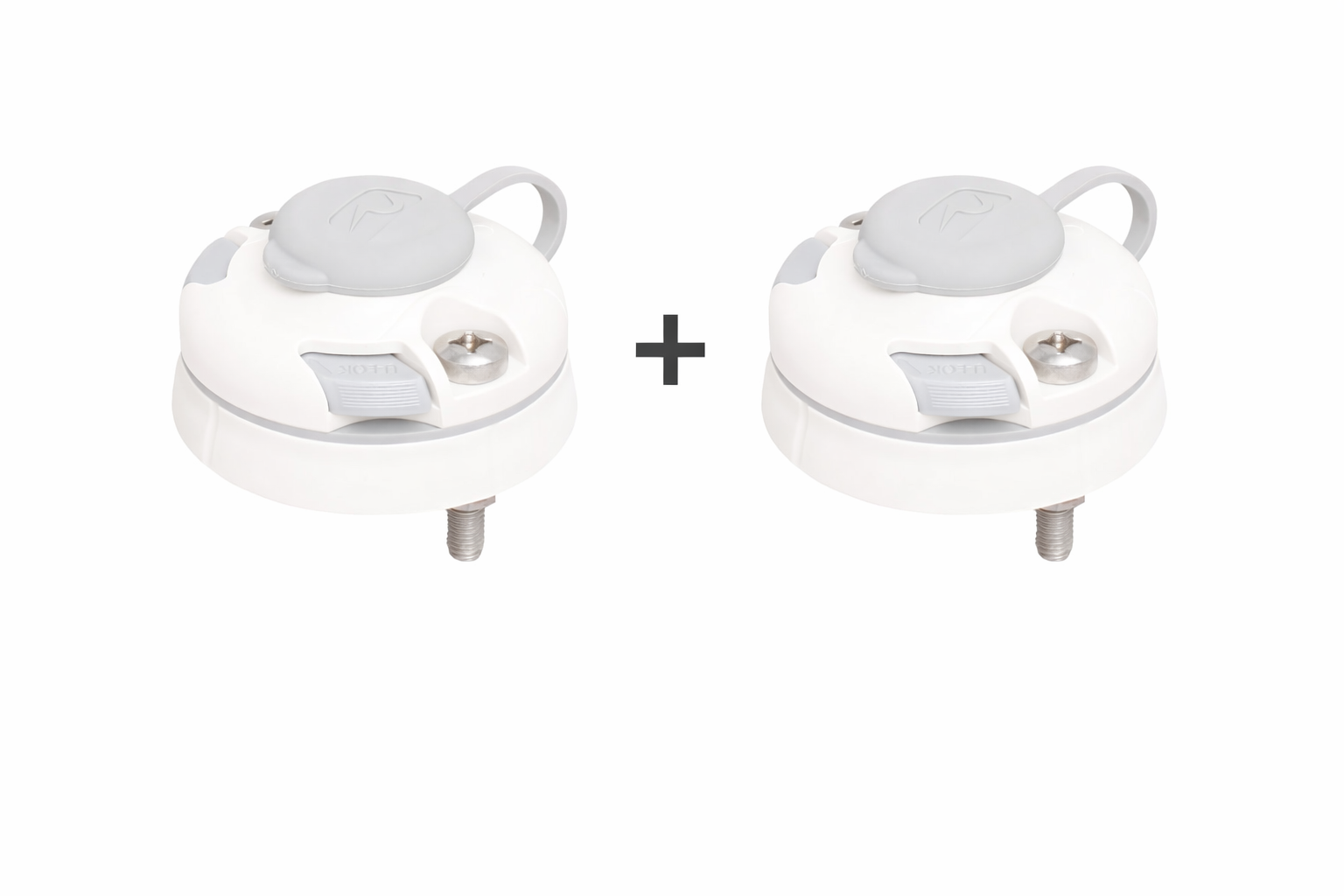 Set: 2 x Railblaza Halterung Starport Holz, Alu, Gfk, Montage: Schrauben