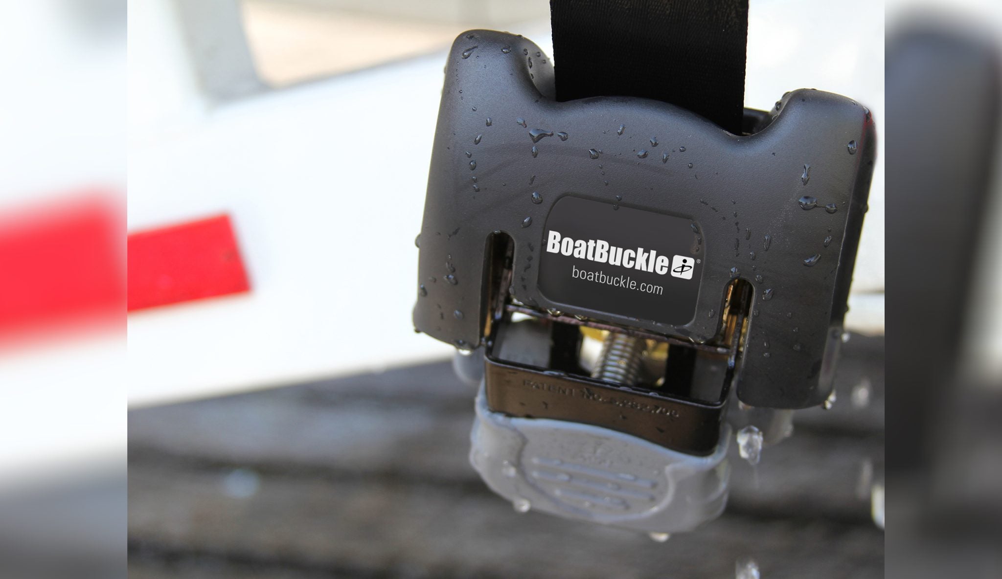 BoatBuckle G2 selbstaufrollende Heck-Zurrgurte 2 Zoll × 43 Zoll, 2 Stück – Ansicht 7