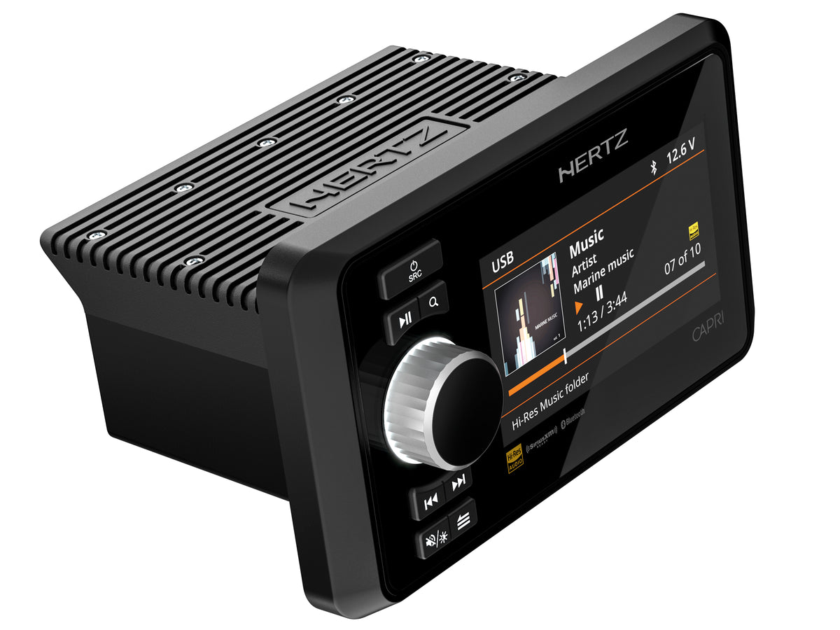 Hertz CAPRI H100 DAB+ Marine-Radio / Digital Media Receiver – Produktansicht 3