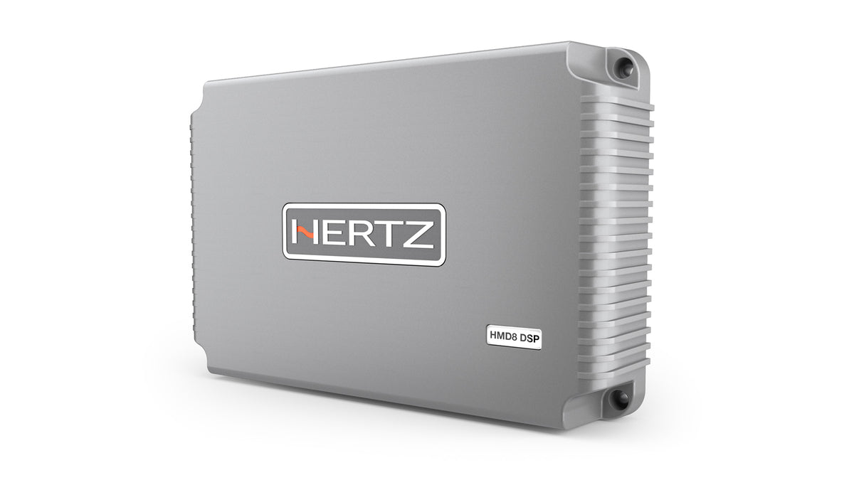 Hertz HMD8 DSP Marine-Verstärker – Produktansicht 2
