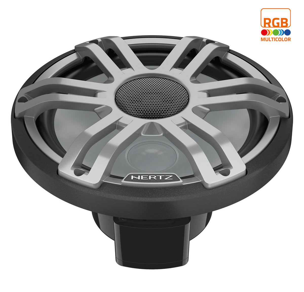 Hertz HMX 8 S-LD-G Marine-Lautsprecher mit RGB-LED – Paar – Produktansicht 2