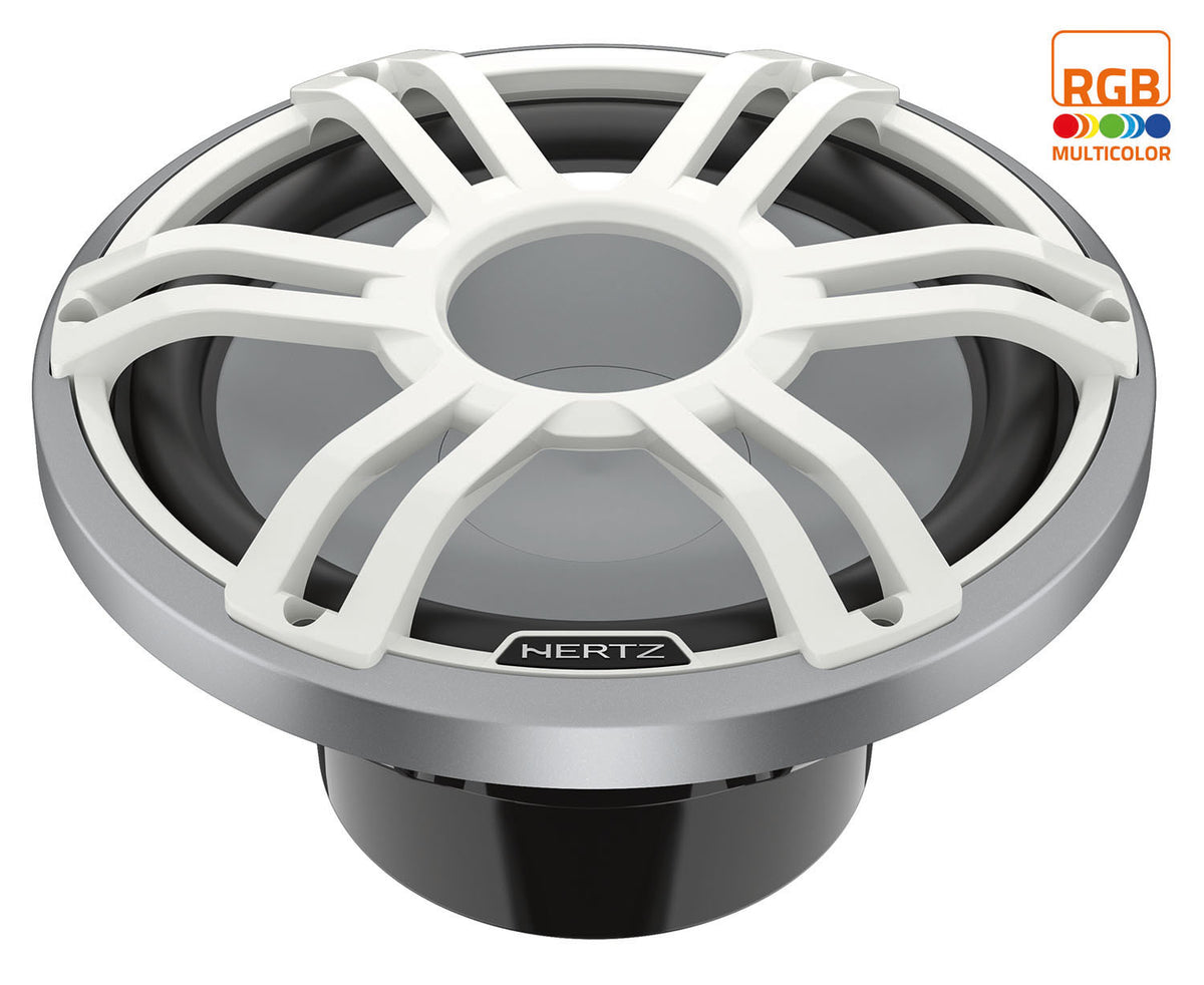 Hertz HMS 12 S4-LD-SW Marine-Subwoofer mit RGB-LED – Produktansicht 1