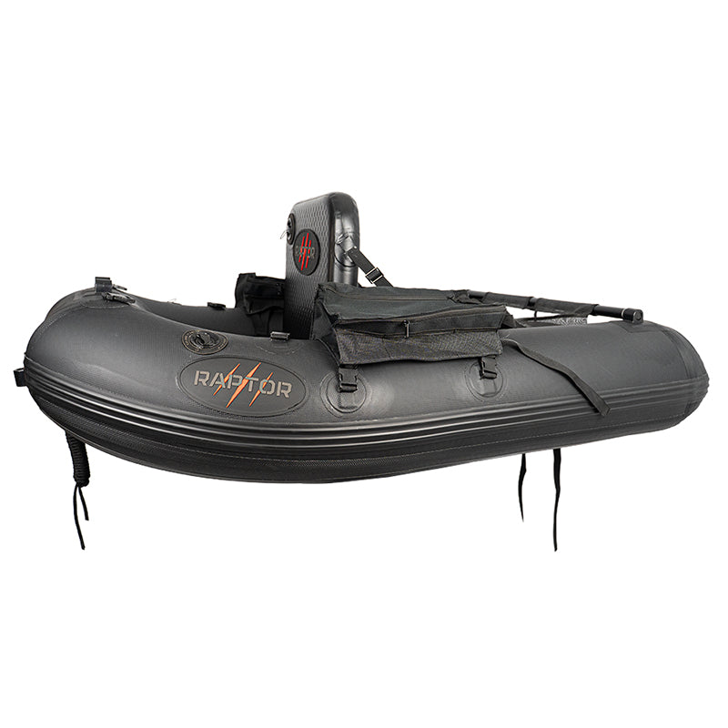 Raptor XLT 170 Bellyboot mit Seitentaschen „Carbon Edition“