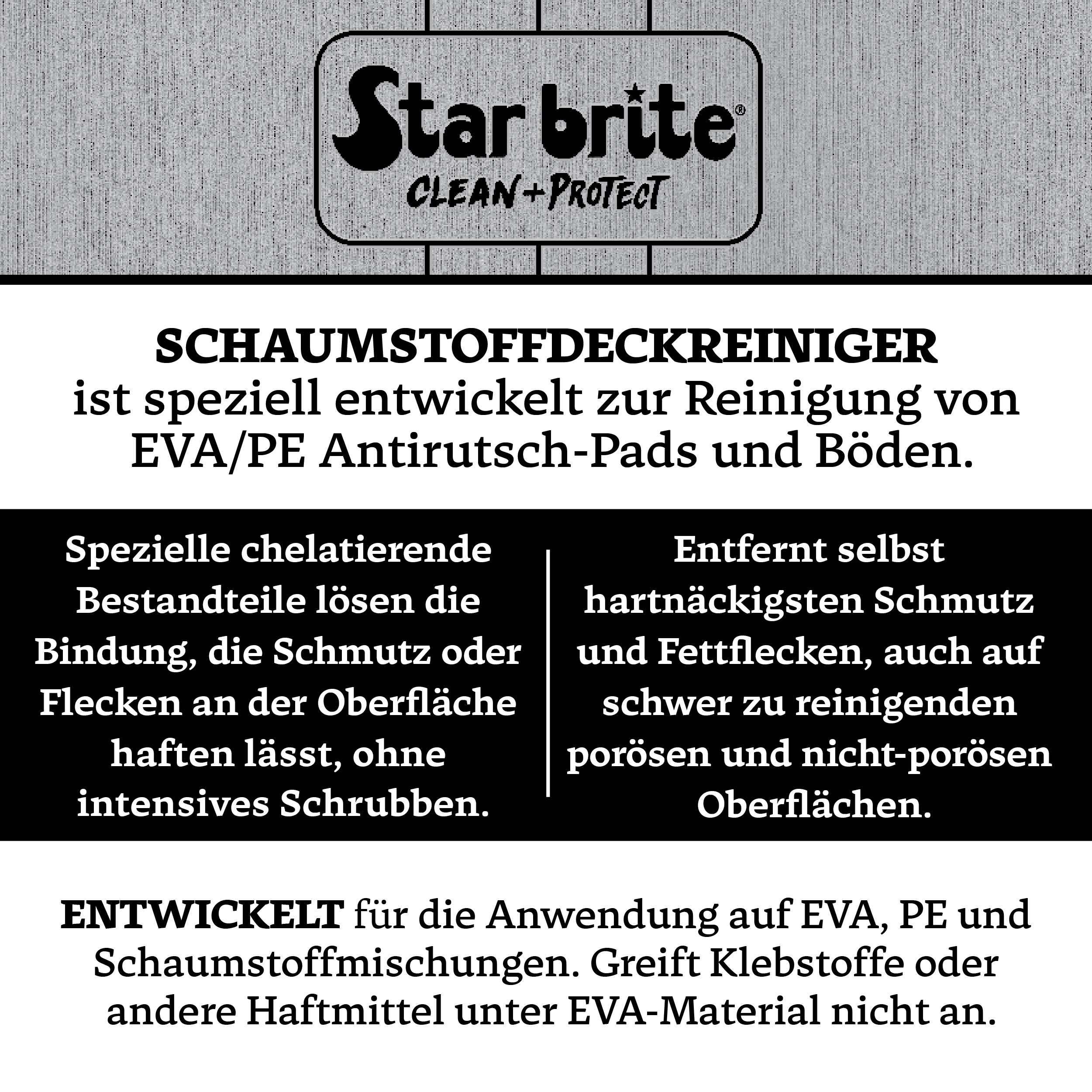 Star Brite Schaumdeck Reiniger