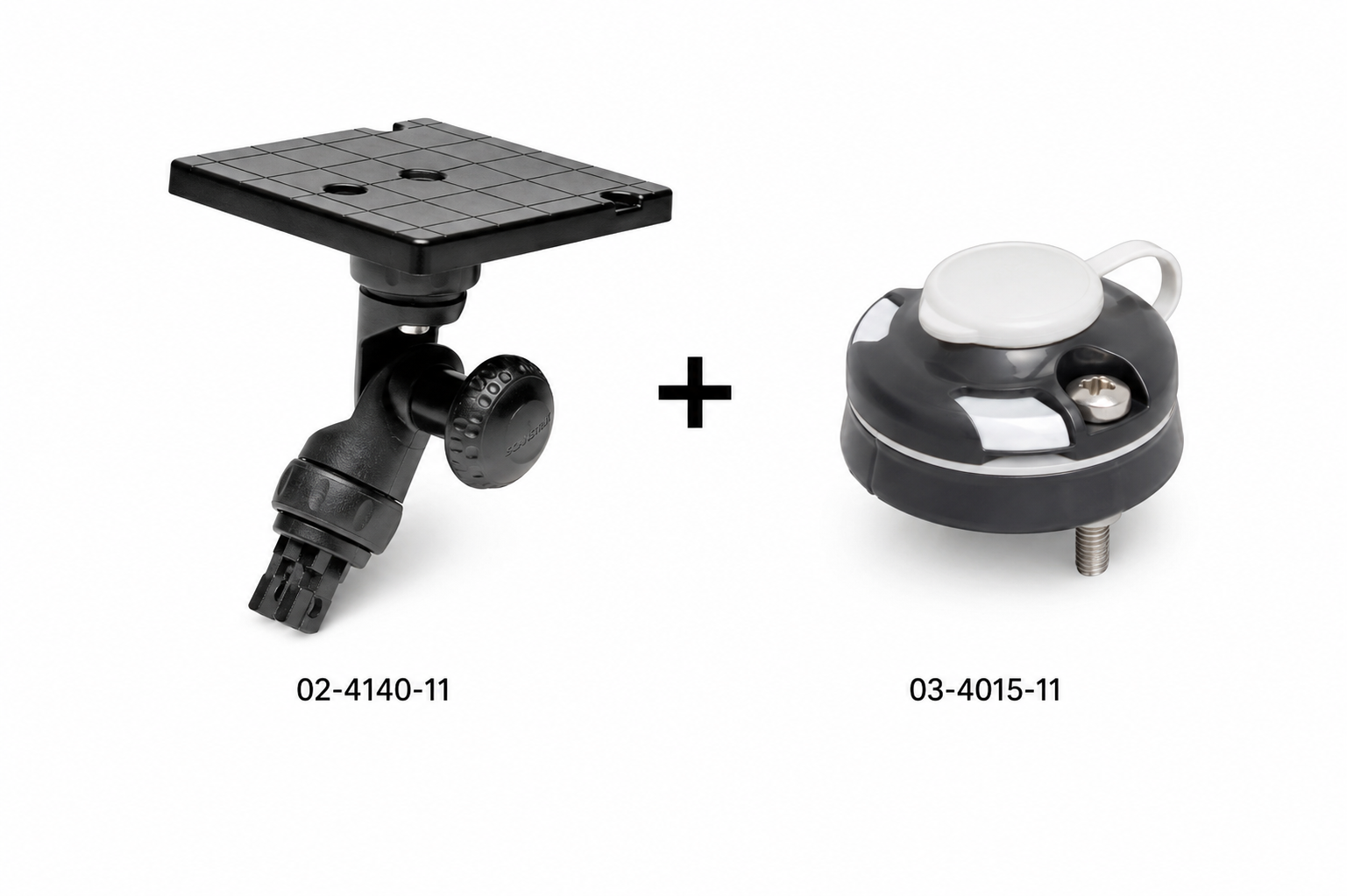 Set: Railblaza Fish Finder R-Lock S (102x102mm) neigbar + Halterung Starport