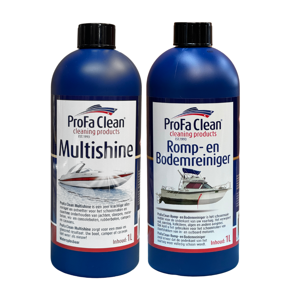 ProFa Clean Multishine & Rumpfreiniger Duo – 2 × 1 L – Produktansicht