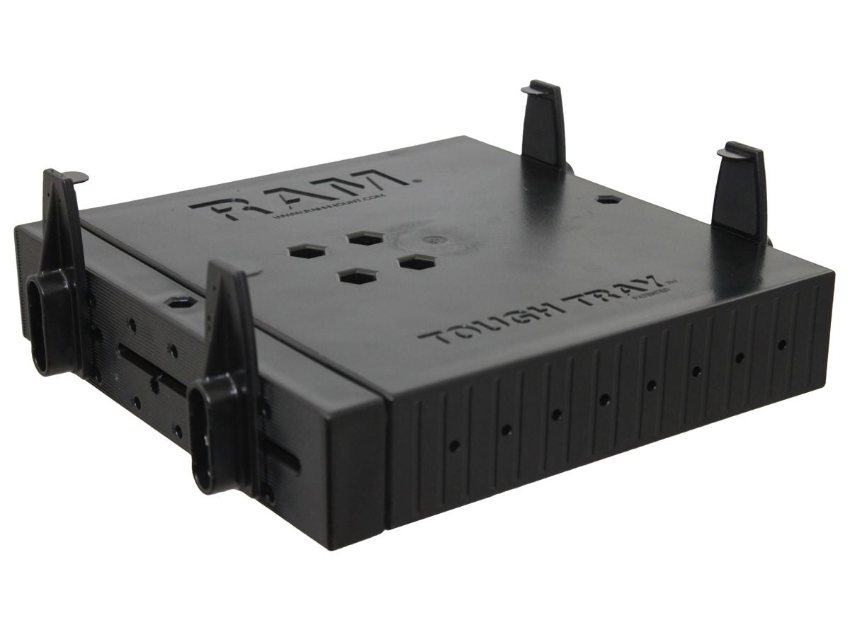 RAM Mounts Tough-Tray mit flachen Seitenarmen Universal Laptop-Halterung für 10-16 Zoll - AMPS-Lochmuster – Produktansicht