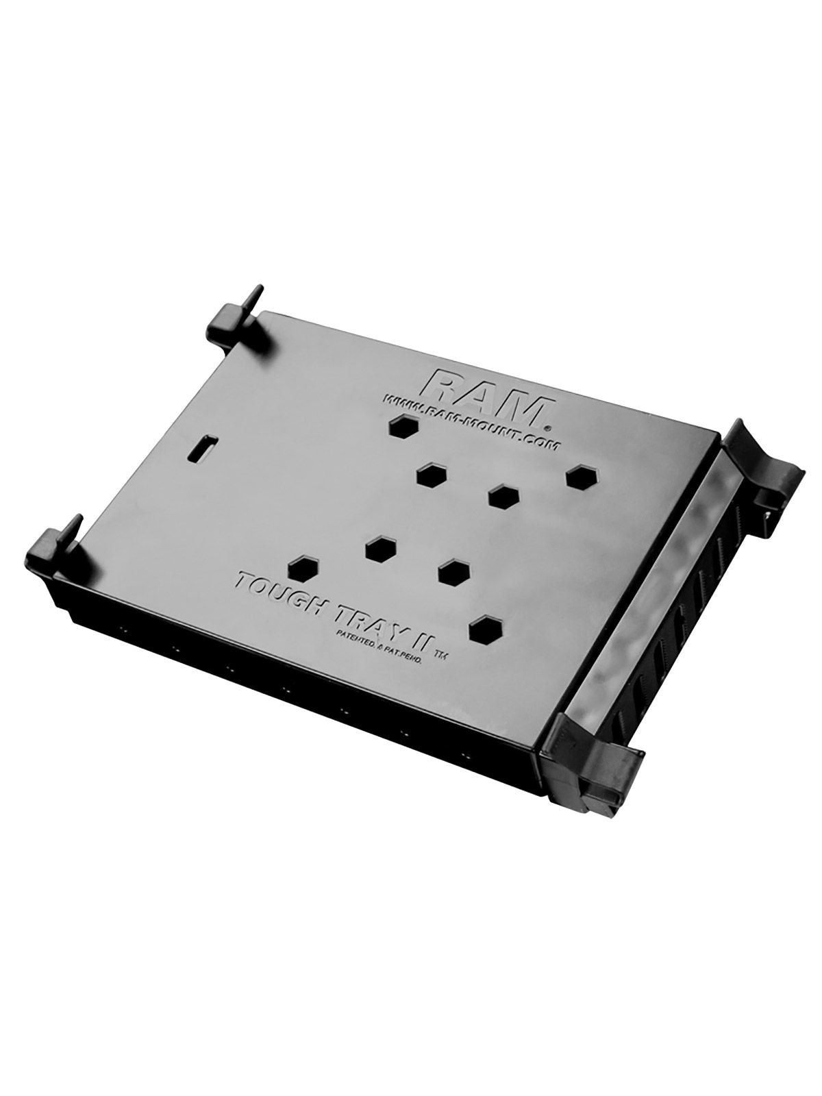 RAM Mounts Tough-Tray II Universal Laptop-Halterung für Tablets, Laptops & Netbooks - AMPS-Lochmuster – Produktansicht