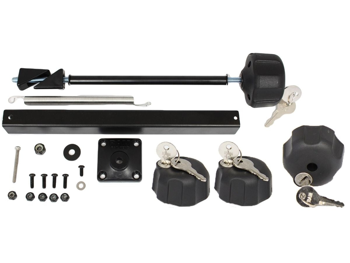 RAM Mounts Safe-N-Secure Sicherungs-Kit für Tough-Tray u. Schwenkarme – Produktansicht
