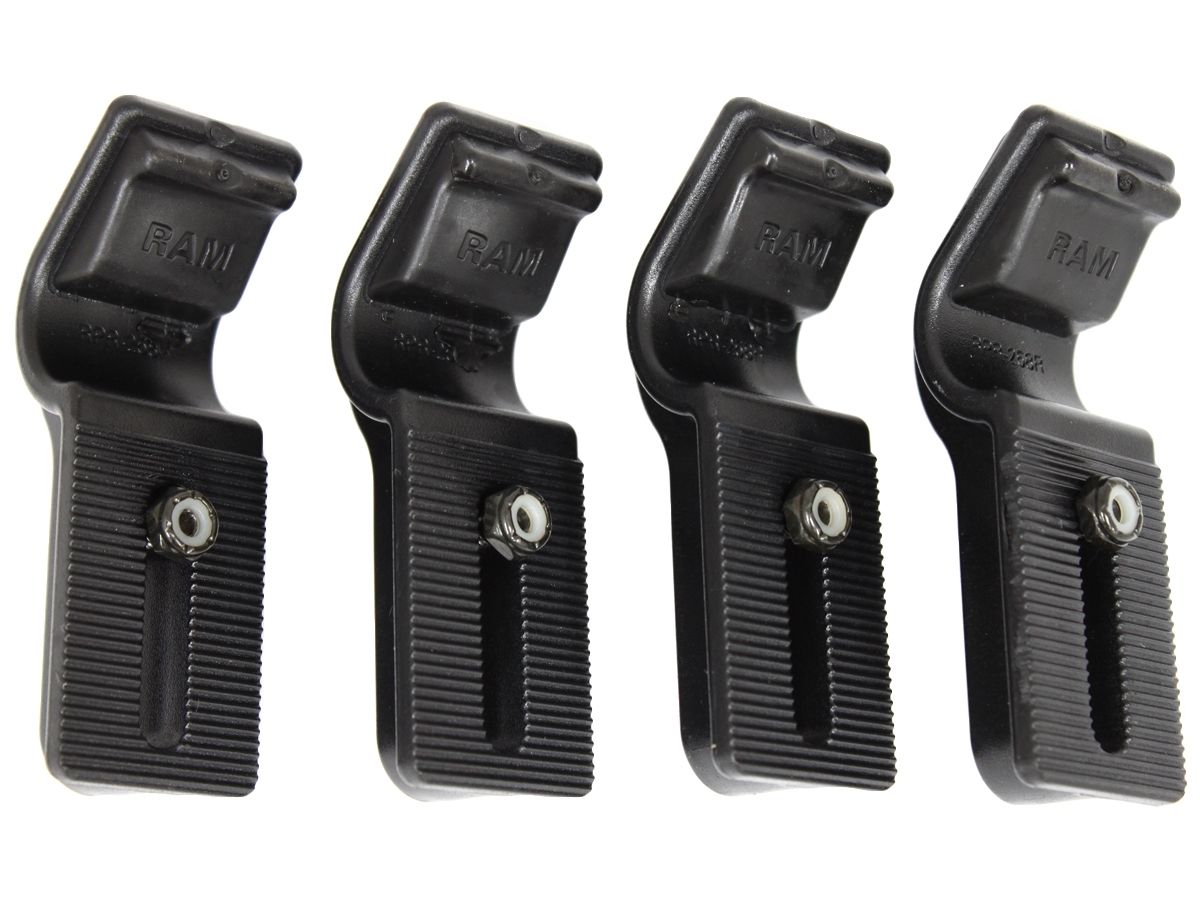 RAM Mounts Seitenarme (Angewinkelt) für Tough-Tray Universal Laptop-Halterung - 4er Set - Schrauben-Set – Produktansicht