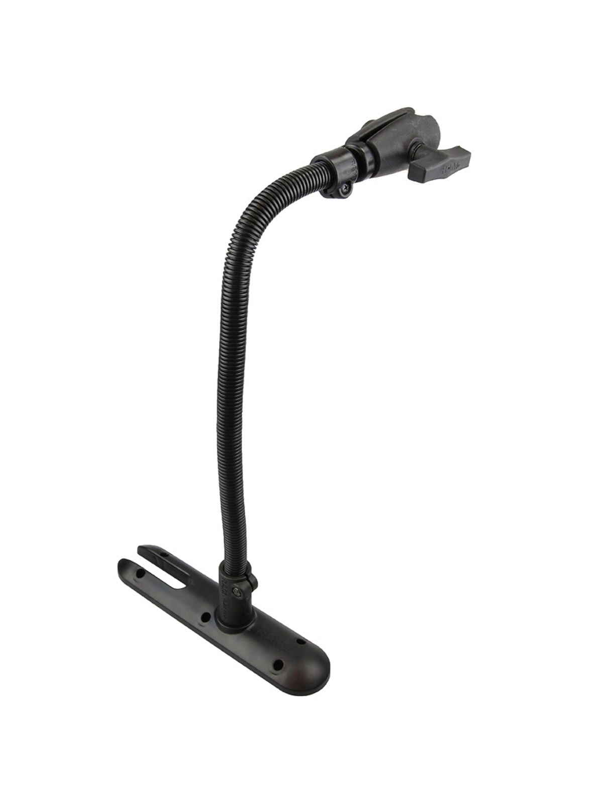 RAM Mounts Transducer-Set für Lowrance Totalscan - Basis, 18 Zoll Aluminium-Stab (ca. 455 mm), C-Kugel Aufnahme (1,5 Zoll), im Polybeutel – Produktansicht