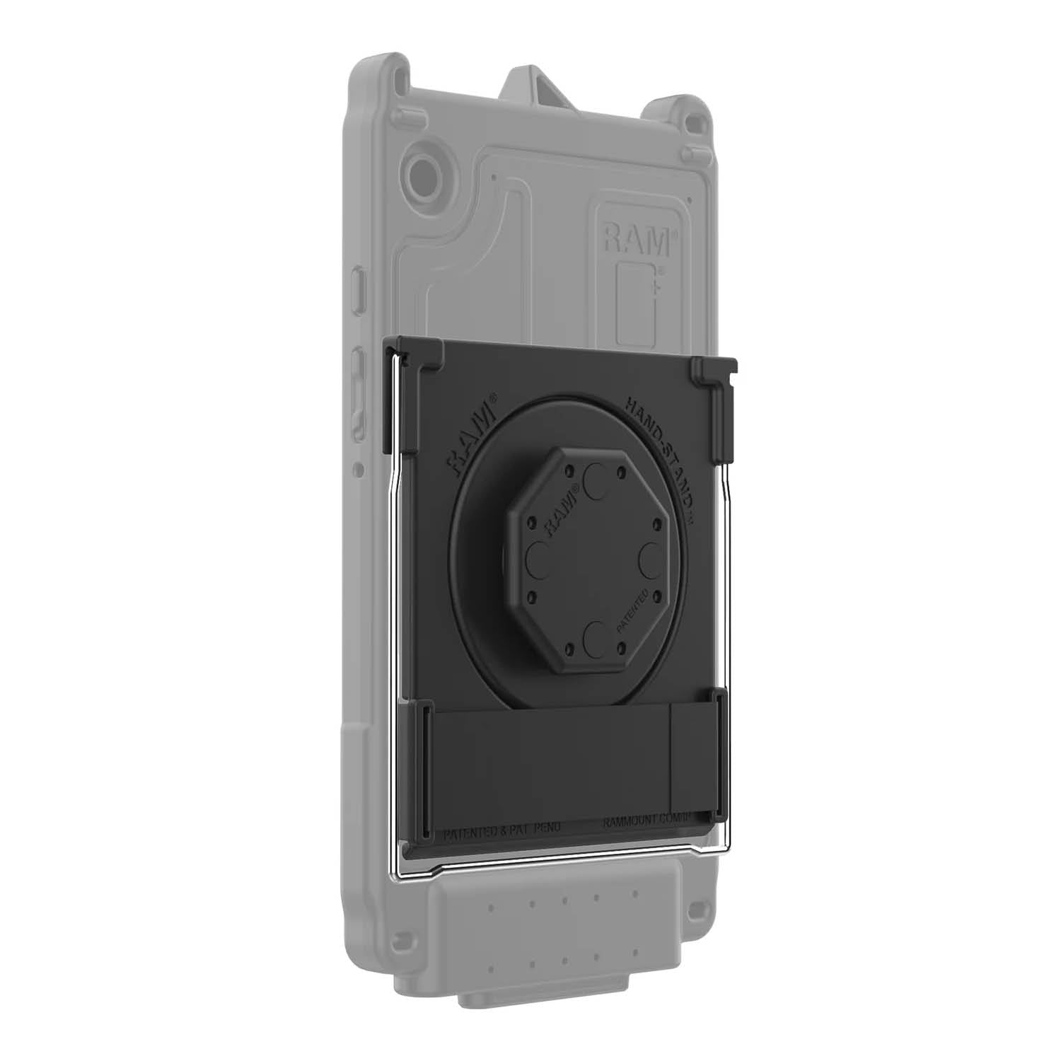 RAM Mounts GDS Tischständer mit Uni-Conn Adapter und Handschlaufe für IntelliSkin Next Gen Schutzhüllen - Hard- und Thin-Case Serie - Schrauben-Set – Produktansicht