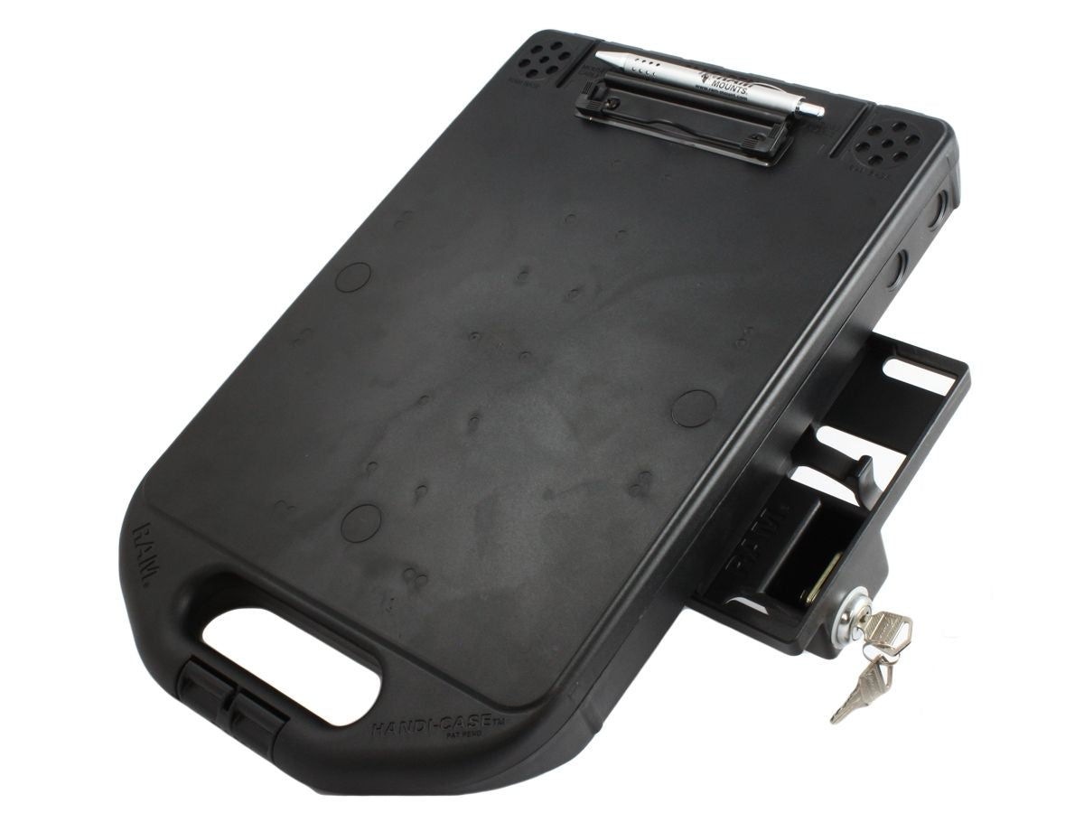 RAM Mounts Verbundstoff Aufbewahrungs-Box (ca. 31x25x3,5 cm) mit seitlichem Verschlussmechanismus - im Polybeutel – Produktansicht