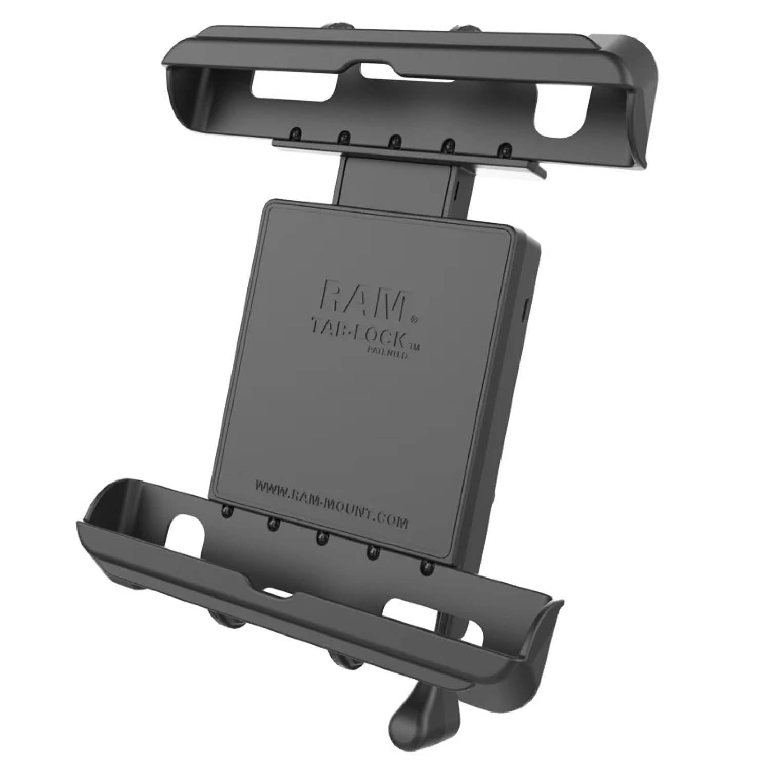 RAM Mounts Tab-Lock (Schlüsselverriegelung) Universal Halteschale für Tablets bis zu 11 Zoll - AMPS - Schrauben-Set – Produktansicht