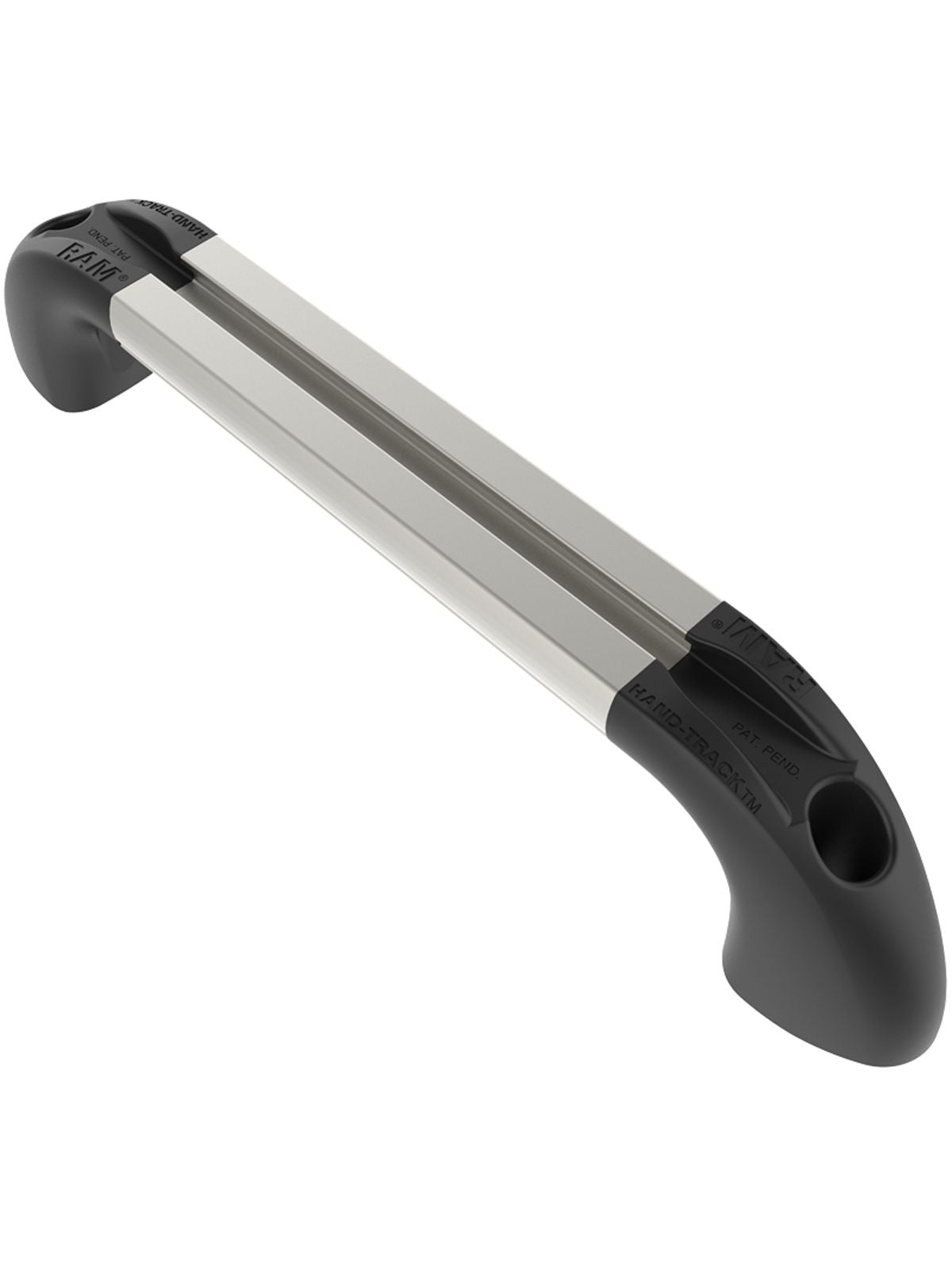 RAM Mounts Hand-Track Aluminium-Schiene inkl. gebogener Endkappen - Innenlänge 152,4 mm (6 Zoll), eloxiert – Produktansicht