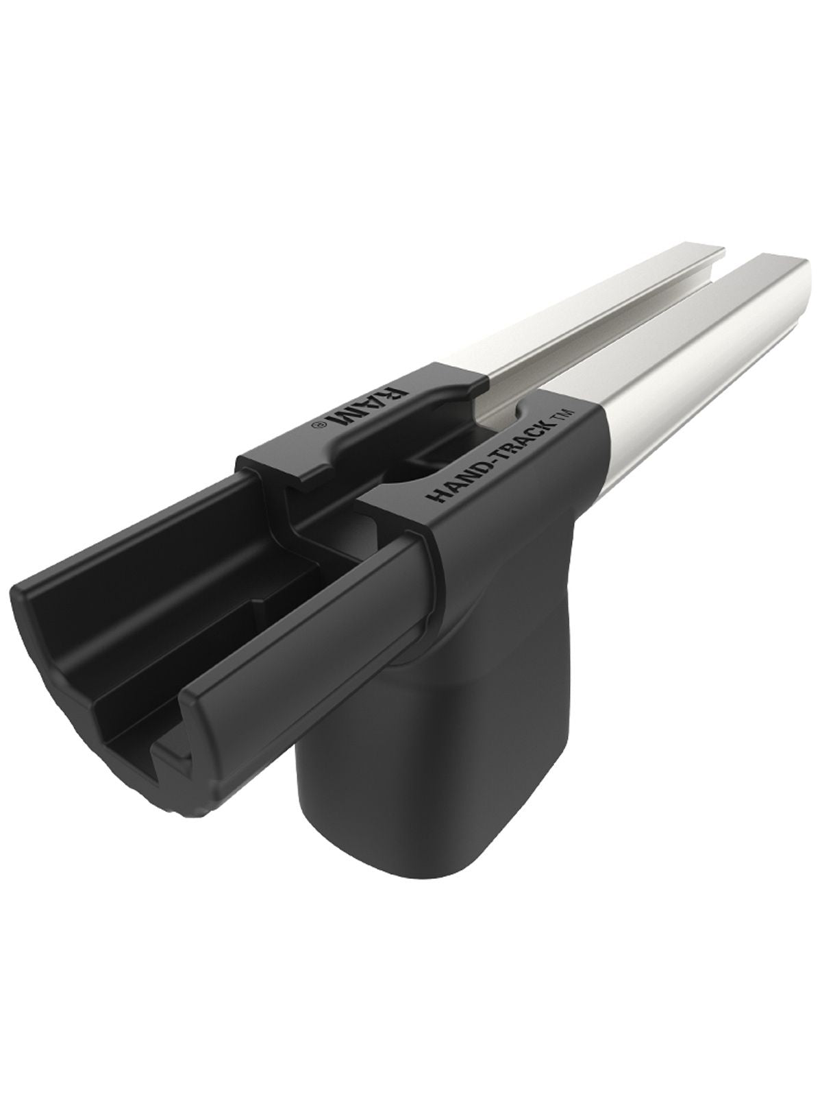 RAM Mounts Hand-Track Erweiterung - Aluminium-Schiene inkl. Steckverbindung, Innenlänge 101,6 mm (4 Zoll), eloxiert – Produktansicht