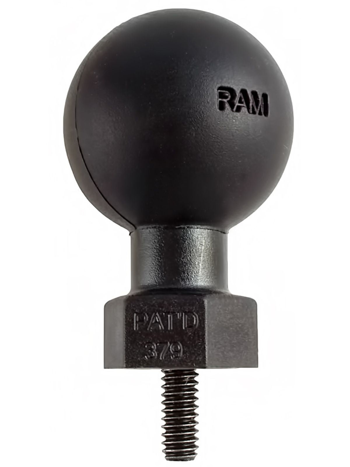 RAM Mounts Tough-Ball mit 1/4"-20 x 12,7 mm Gewindestift - C-Kugel (1,5 Zoll), im Polybeutel – Produktansicht