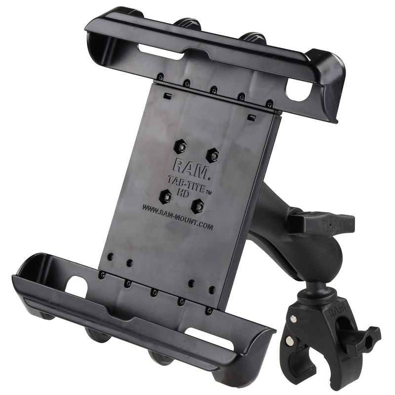 RAM Mounts Tough-Claw Tablethalterung Apple iPad 1.-4. Gen. - C-Kugel (/1,5 Zoll), Tough-Claw mittel Durchmesser 25,4-40,6 mm) – Produktansicht