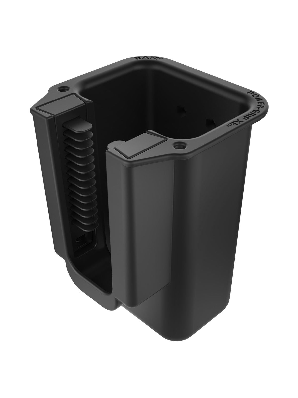 RAM Mounts Power-Grip XL Universal Scanner-Halteschale (Groß) - Verbundstoff - 4-Loch AMPS - Schrauben-Set – Produktansicht