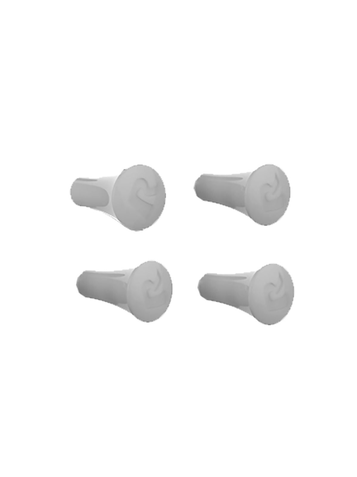 RAM Mounts Ersatz-Gummifinger für X-Grip Tablet-Halteklammern (UN8) - grau, 4er-Packung – Produktansicht