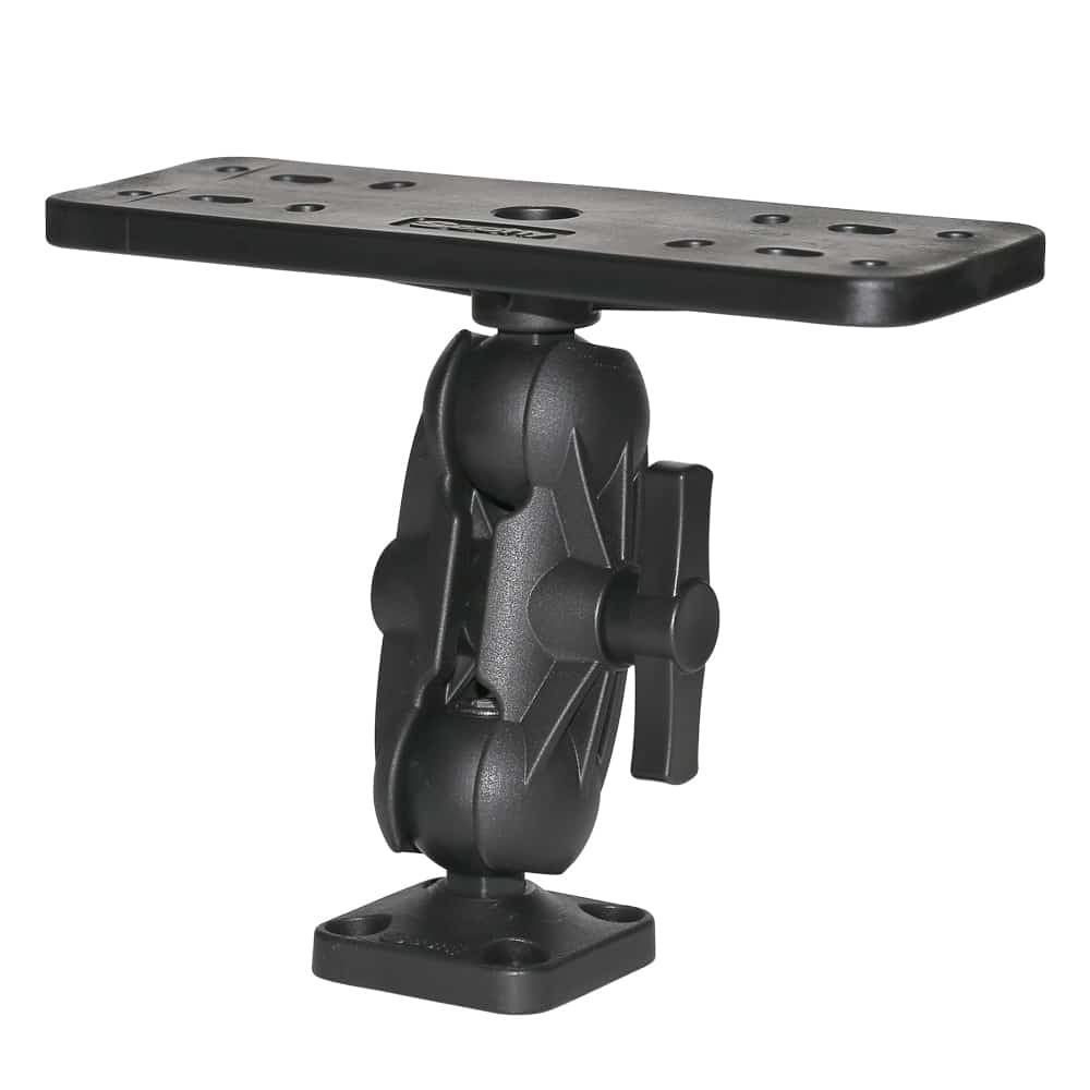 Scotty 1 1/2" Ball Mounting System with Large Fish Finder Mounting – Produktansicht