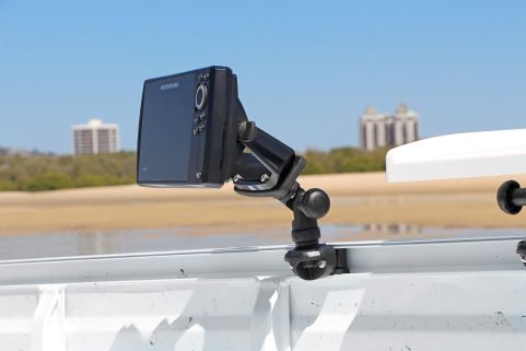 Railblaza Fish Finder Mount R-Lock R, platform echo sounder (160 x 60 mm)