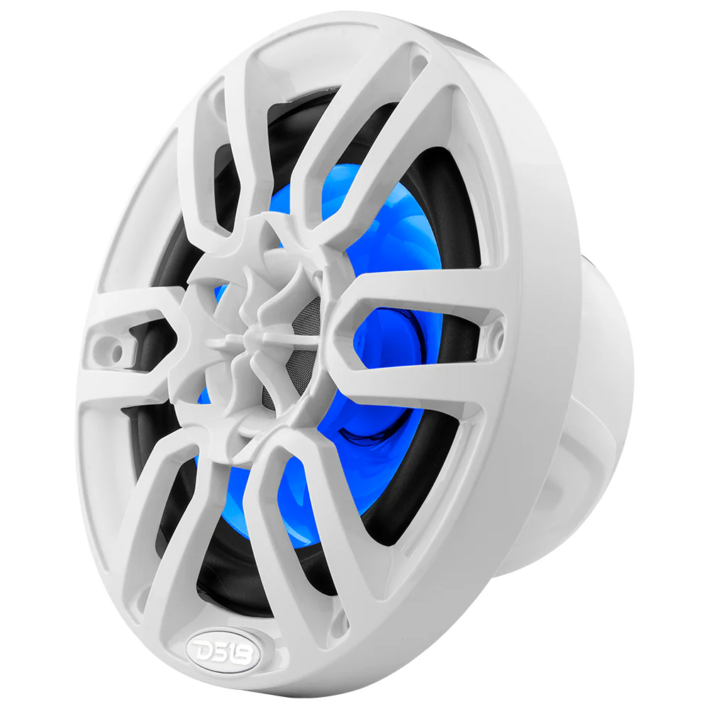 DS18 Lautsprecher 6,5 Zoll weiß mit LED – NXL-6 – Produktansicht 3