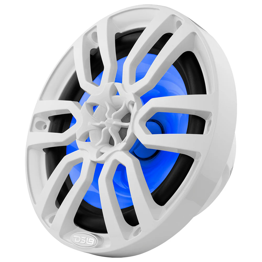 DS18 Lautsprecher 8 Zoll weiß mit LED – NXL-8 – Produktansicht 3