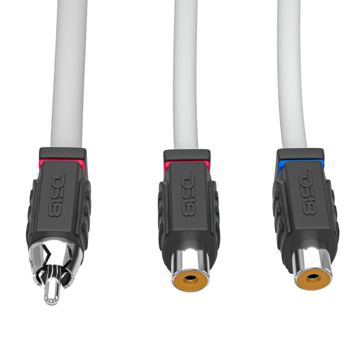 DS18 RCA-Splitter-Kabel Anschluss: 2W, 1M – Produktansicht 3