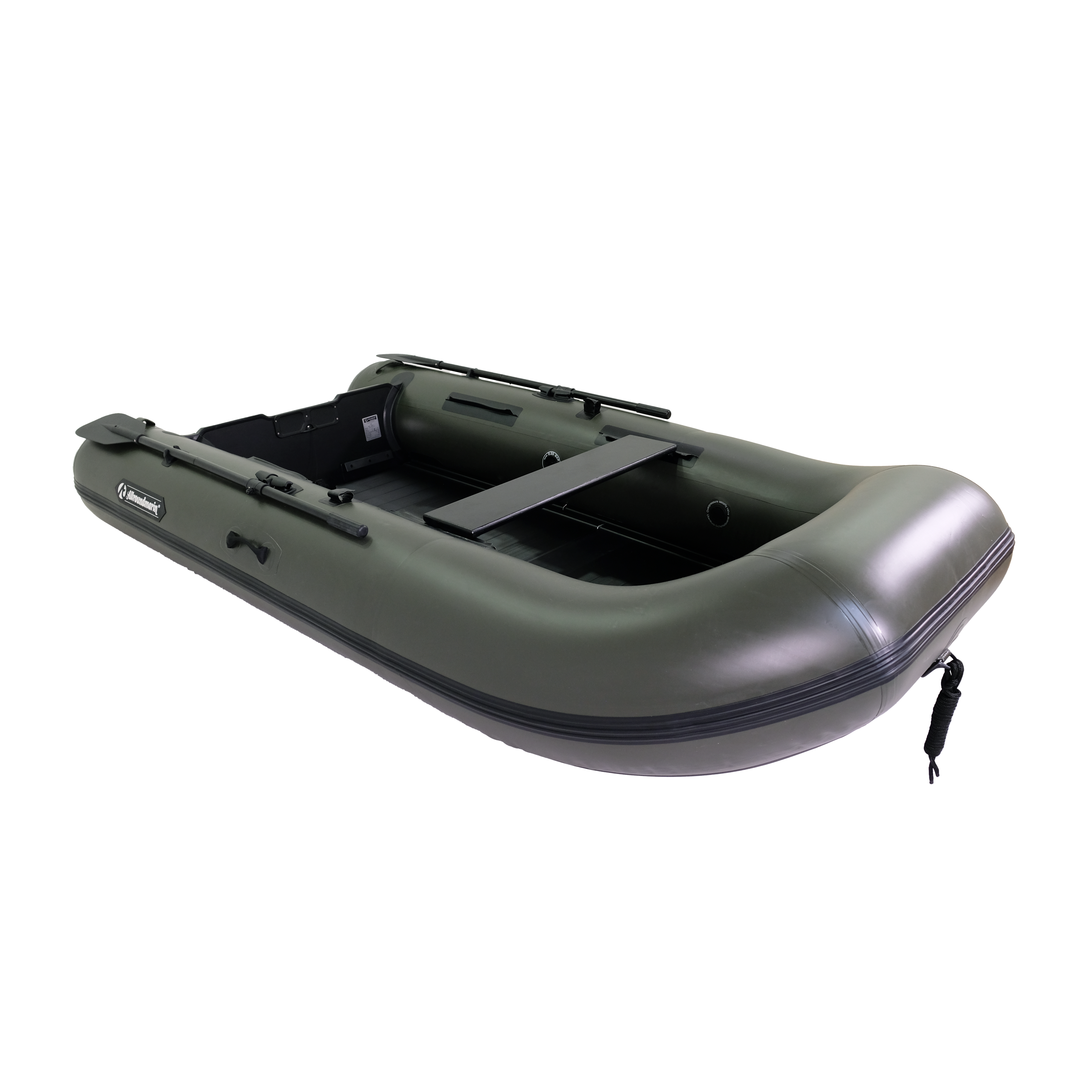 Allroundmarin Scout 300 olivgrün Aluboden